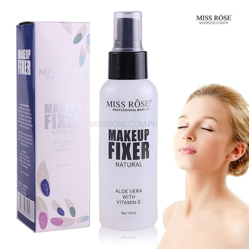 MISS ROSE 100ml Light Hydrating Setting Spray, Clear Makeup Effect, Non-cakey Non-sticky Refreshing Make Up Fixing Spray